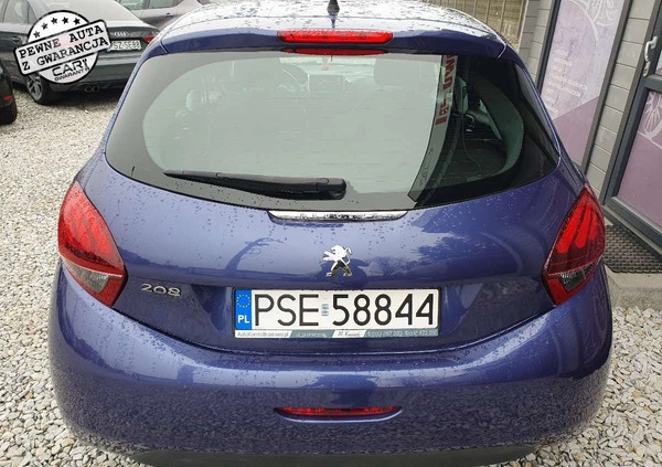 Peugeot 208 cena 28900 przebieg: 156000, rok produkcji 2015 z Raciąż małe 407